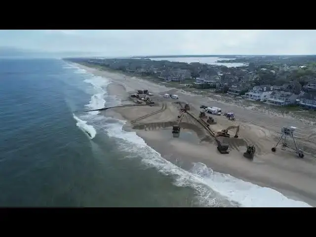 Video thumbnail for Bay Head Beach Replenishment in Progress