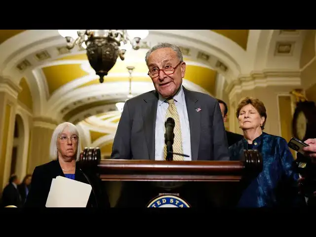 Video thumbnail for BREAKING: Top Democrat Senator Calls It Quits - Chuck Schumer Stunned