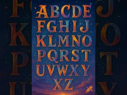 Video thumbnail for Alphabet Band but dark sky | Algodoo Edition