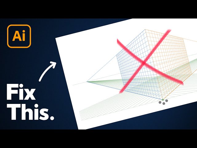 Video thumbnail for How to Get Rid of Perspective Grid in Illustrator