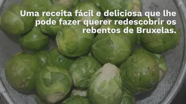 Video thumbnail for COUVES-DE-BRUXELAS, COGUMELOS COM MOLHO DE GORGONZOLA E NOZES PECÃ PARMESÃO DESMORONADAS