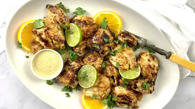 'Video thumbnail for Citrusy Cuban Mojo Chicken Recipe'