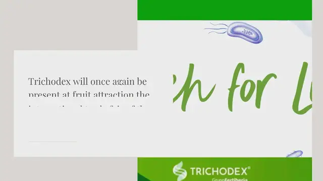 Video thumbnail for Trichodex will once again be present at fruit attraction the international trade fair of the fruit and vegetable sector