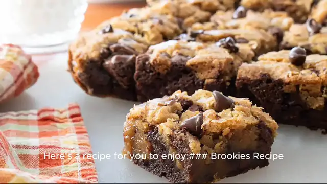 Video thumbnail for brookies recipe
