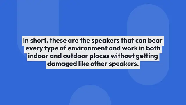 Video thumbnail for Best 5.25″ Marine Speakers For Motorcycle, Boat And Jeep 2022