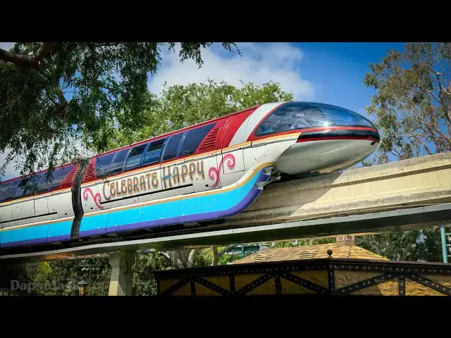 Monorail Red Debuts Disneyland Resort 70th Celebration Look