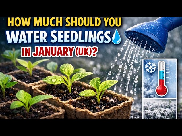 Video thumbnail for How Much Should You Water Seedlings?
