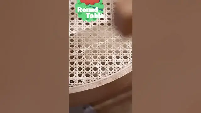 Video thumbnail for Solid Wood Round Small Table | Living Room Furniture #shorts