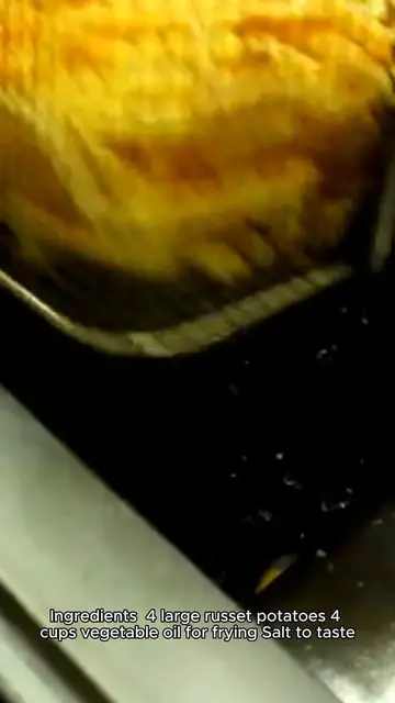 Video thumbnail for french fries recipe