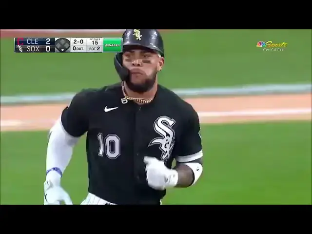 'Video thumbnail for Yoan Moncada's BIZARRE Home Run 7/30/21'