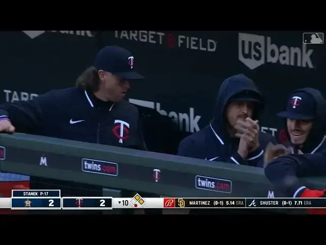 'Video thumbnail for Jose Miranda CRANKS a GAME-Tying RBI Single, Scoring Byron Buxton! | Minnesota Twins | 4/7/2023'