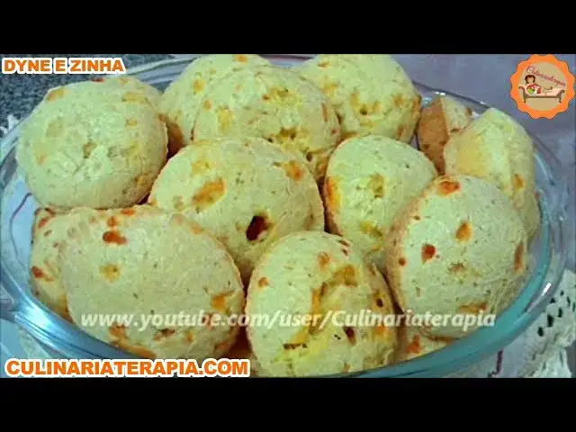 Video thumbnail for Pão de Queijo de Liquidificador na Forminha com Polvilho Doce e Polvilho Azedo