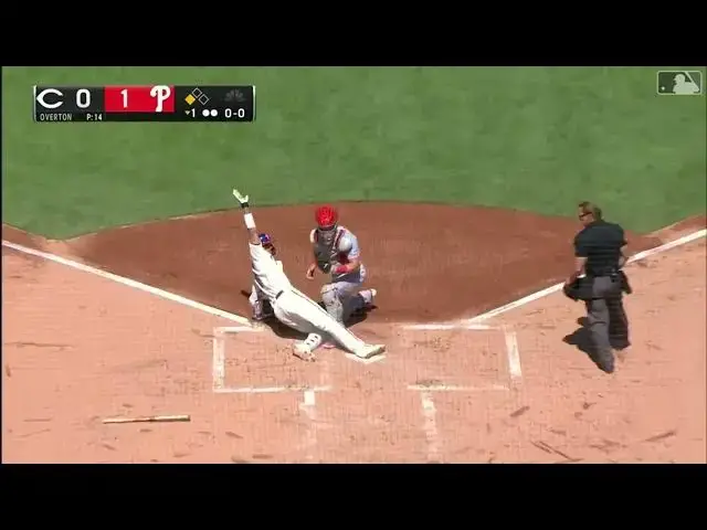 'Video thumbnail for Nick Castellanos CRANKS a RBI Double, Scoring Kyle Schwarber! | Philadelphia Phillies | 4/9/2023'