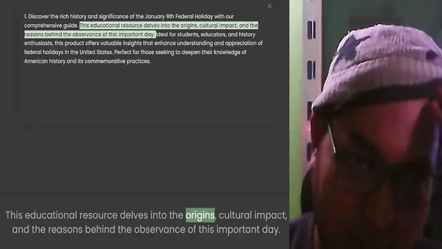 Video thumbnail for 1. Discover the rich history and significance of the January 9th Federal Holiday with our comprehensive guide. This educational resource delves into the origins, cultural impact, and the reasons behind the observance of this important day