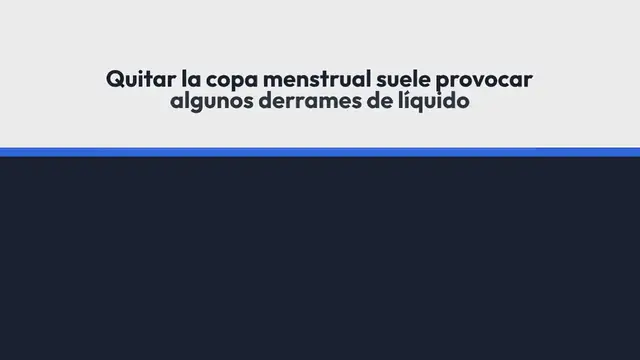 Video thumbnail for ¿Cómo quitar la copa menstrual y evitar las manchas?