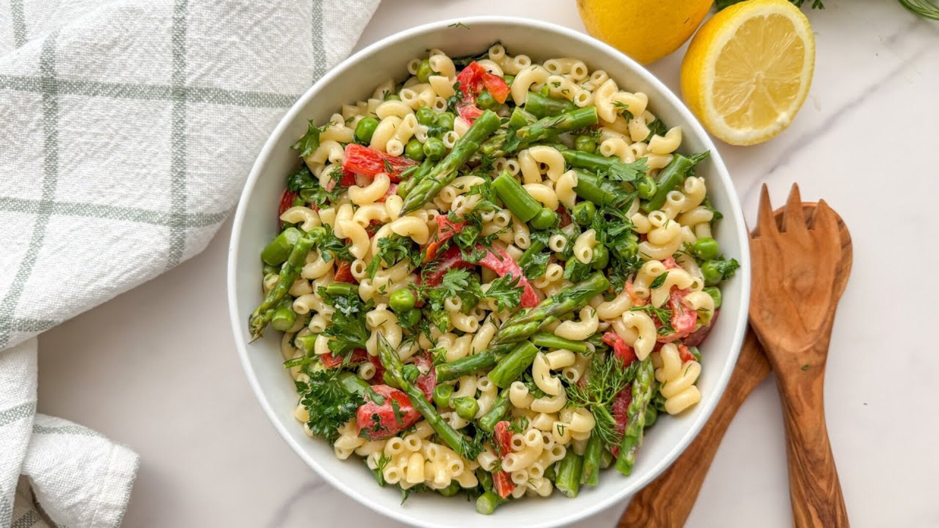 Video thumbnail for Take Old-School Macaroni Salad Up A Notch With This Recipe