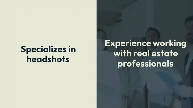 'Video thumbnail for Tips for the Perfect Real Estate Headshots'