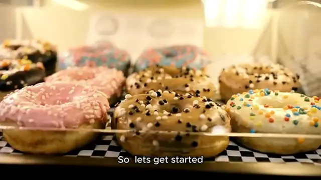 Video thumbnail for donut recipe