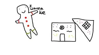 Video thumbnail for a bad excuse for a ginger bread house