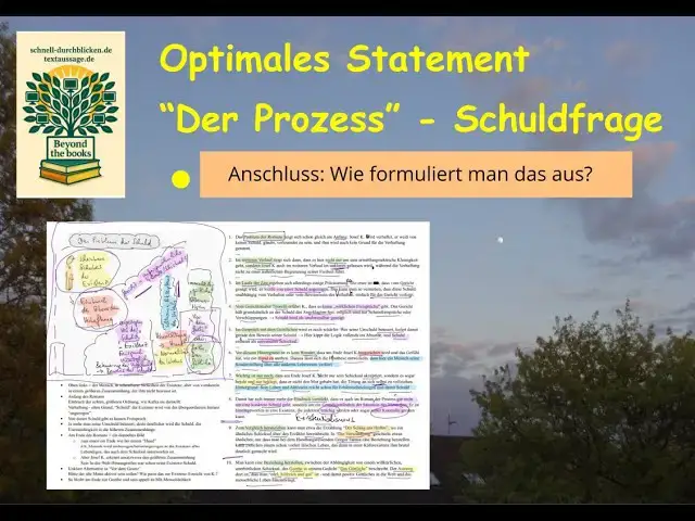'Video thumbnail for Top-Statement zur Schuldfrage in "Der Prozess": Wie schreibt man so was und wie merkt man es sich?'