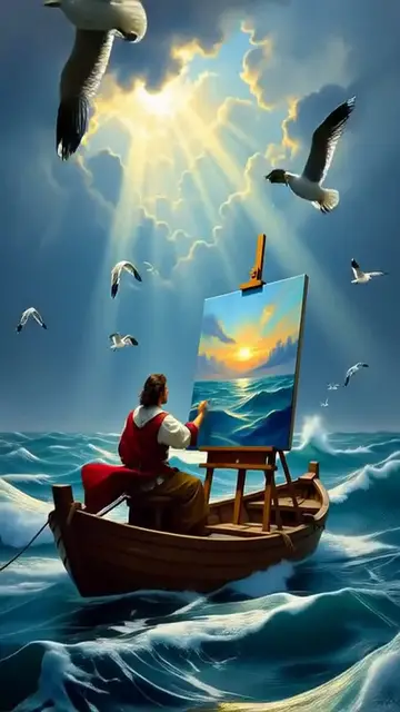 'Video thumbnail for رسم البحار'