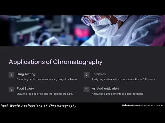 'Video thumbnail for Real-World Applications of Chromatography - GL Explains'