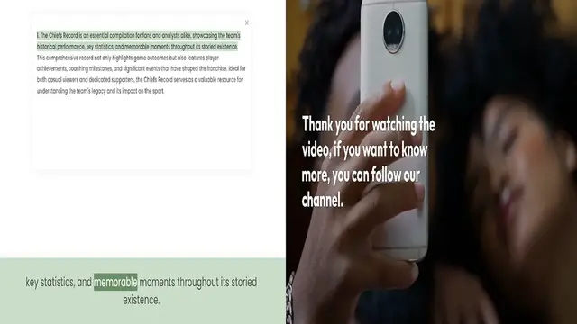 Video thumbnail for 1. The Chiefs Record is an essential compilation for fans and analysts alike, showcasing the team's historical performance, key statistics, and memorable moments throughout its storied existence. This comprehensive record not only highlig