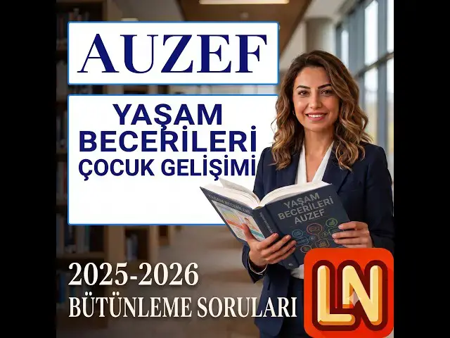 Video thumbnail for Yaşam Becerileri 2025-2026 Bütünleme Soruları