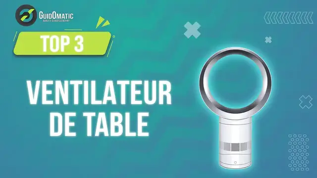 Video thumbnail for ⭐️ TOP 3 : VENTILATEUR DE TABLE 2023