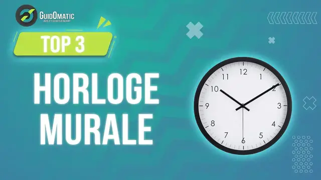 Video thumbnail for ⭐️ TOP 3 : HORLOGE MURALE 2023