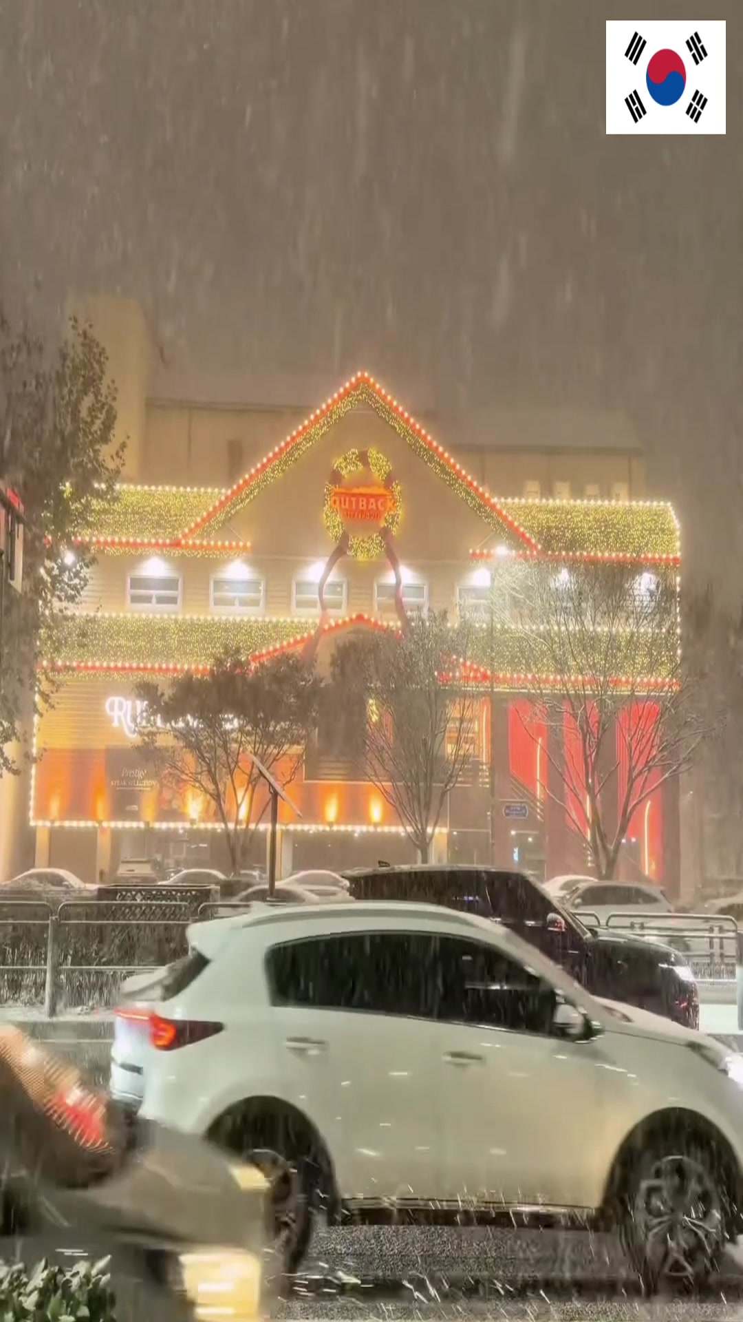 Video thumbnail for ❄️✨ Seoul’s First Snowfall of 2026 | January 12 ✨❄️