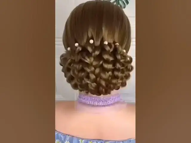 'Video thumbnail for تسريحه سهله وبسيطه للمناسبات'