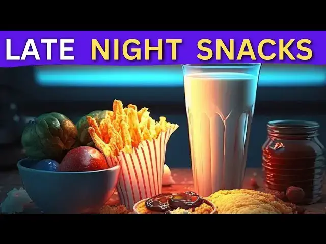 'Video thumbnail for 15 Healthy Late Night Snacks You Can Eat'