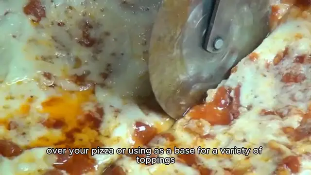 Video thumbnail for white pizza sauce recipe