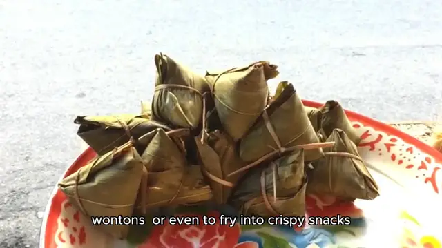 Video thumbnail for wonton wrapper recipe