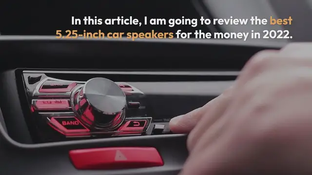 Video thumbnail for The Best 5.25″ Car Speakers For The Money 2022