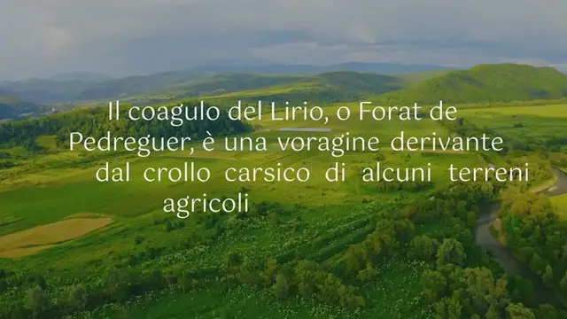 Video thumbnail for El clot del Lirio de Pedreguer: dove si trova, caratteristiche e storia: