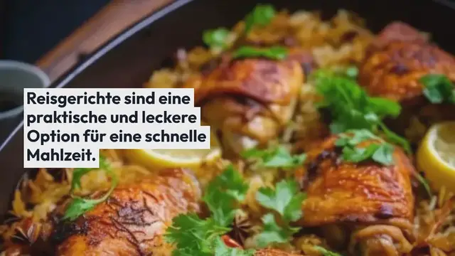 Video thumbnail for Schnelle Reisgerichte – 7 leckere Rezepte mit Reis