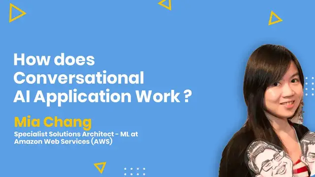 'Video thumbnail for How 🤔 does Conversational AI Application Work ? ft. Mia Chang with Stephen SIMON'