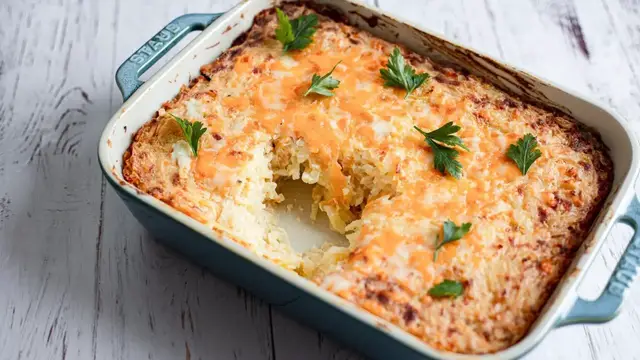 Video thumbnail for Copycat Cracker Barrel Hash Brown Casserole Recipe