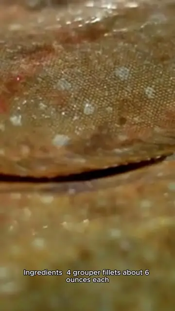 Video thumbnail for grouper recipe