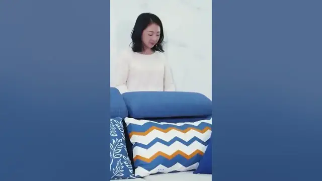 Video thumbnail for Linen Sofa Bed | Fabric Sleeper Couch | Space Saving Furniture #shorts