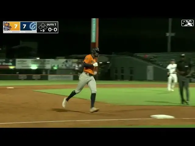 'Video thumbnail for Denzel Clarke LAUNCHES a Two-Run Home Run! | Oakland Athletics Prospect | 7/19/2023'