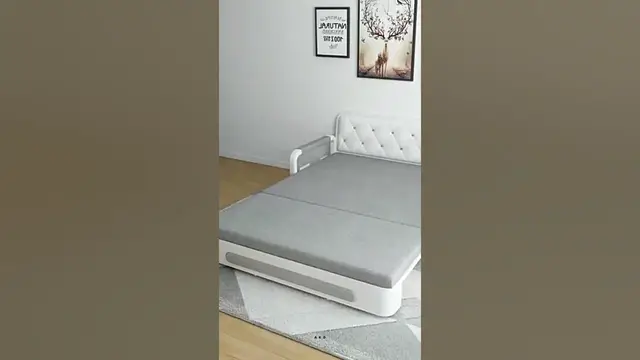 Video thumbnail for Transforming Sofa Bed in Action | Sofa cum Bed | Furniture #shorts