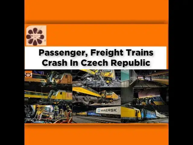 Video thumbnail for Passenger, Freight Trains Crash In Czech Republic ~ OsazuwaAkonedo