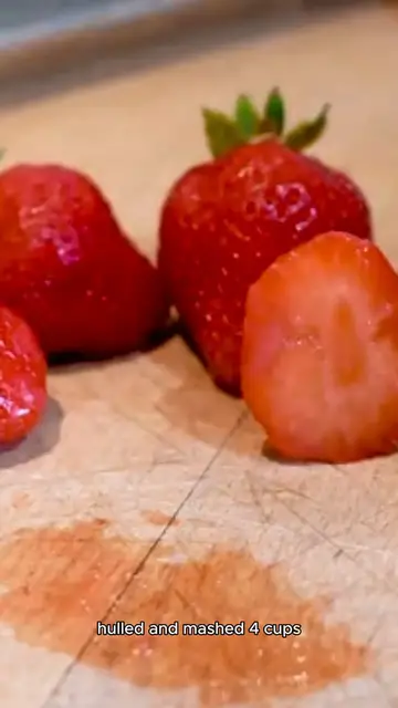 Video thumbnail for strawberry jam recipe