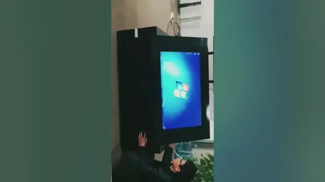 Video thumbnail for 43 inch Smart Coffee Table with Touch Screen and Full Computer #shorts