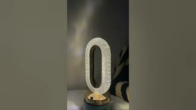 Video thumbnail for Elegant Lighting: The Luxury Oval Crystal Table Lamp #shorts