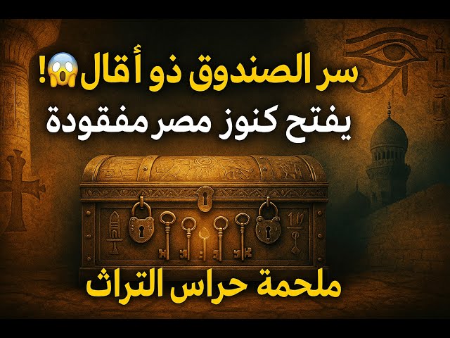 Video thumbnail for سر الصندوق ذو الـ 7 أقفال 😱 يفتح كنوز مصر المفقودة! (ملحمة حراس التراث)