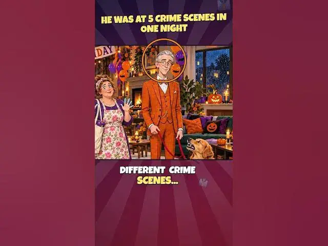 Video thumbnail for He Showed Up at Every Crime Scene. Nobody Noticed Why 🔍 #brainteaser #puzzle #riddles
